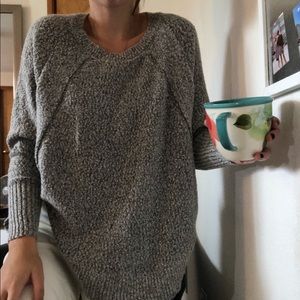 Gray sweater